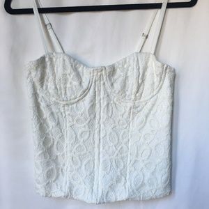 Etta Lace Bustier Top